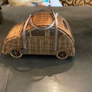 Vintage Kate Spade wicker bag